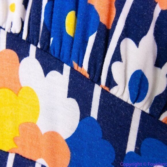 Modcloth Tie Back Floral Knit Midi‎ Dress, 2X - Picture 10 of 16